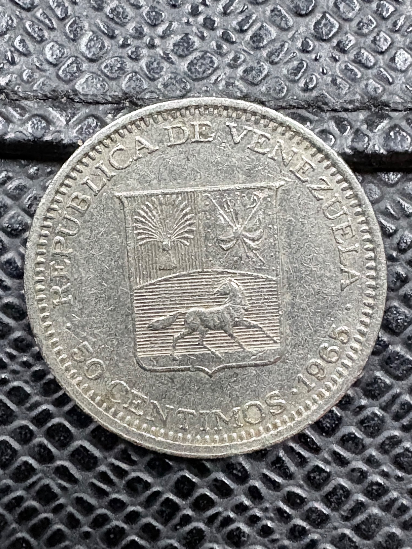 50 céntimos - Venezuela - 1965 foto 2